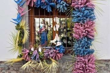 Telde pide la protección de María Auxiliadora con el rezo del 'Regina Coello' (Foto Francisco Javier Santana)